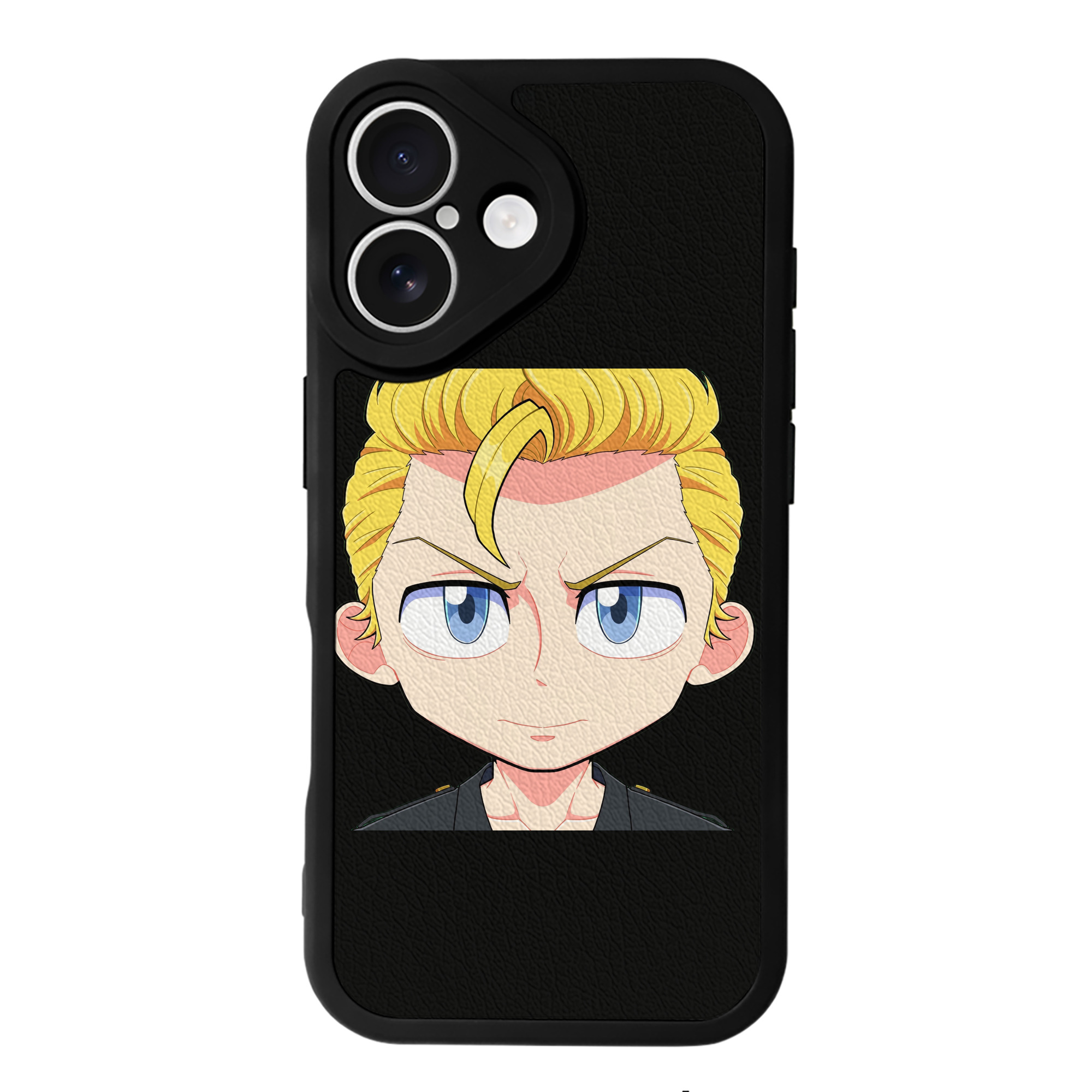 （画像用） 東京リベンジャーズ Tokyo Revengers 【iPhone 16シリーズ対応】シリコンスマホケース（レザー調） 材質：シリコン